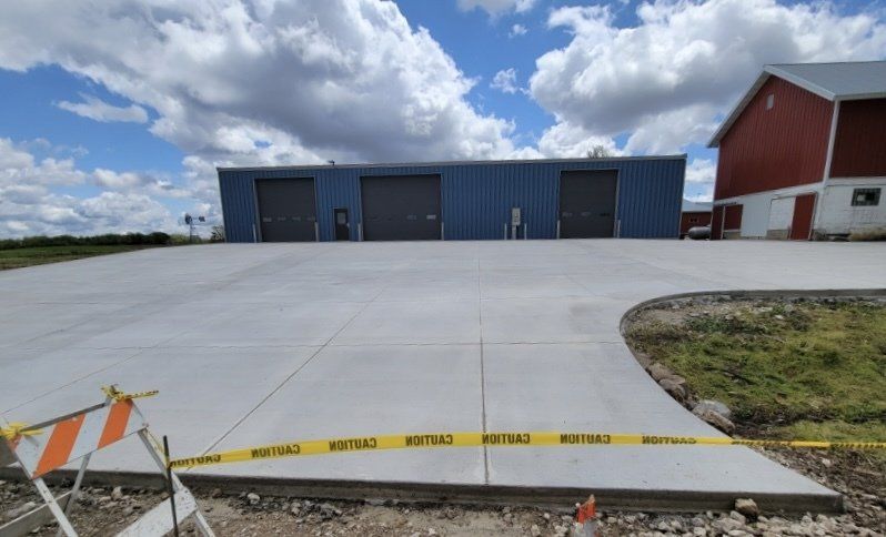 Concrete Road for Commercial — Lake Geneva, WI — Borskie Concrete Construction LLC