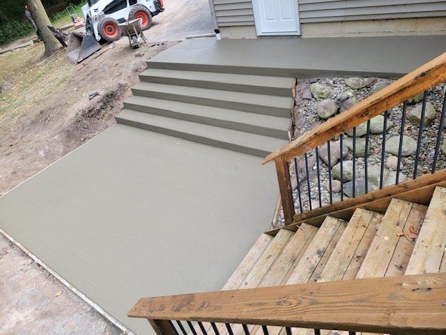 Concrete Patio — Lake Geneva, WI — Borskie Concrete Construction LLC