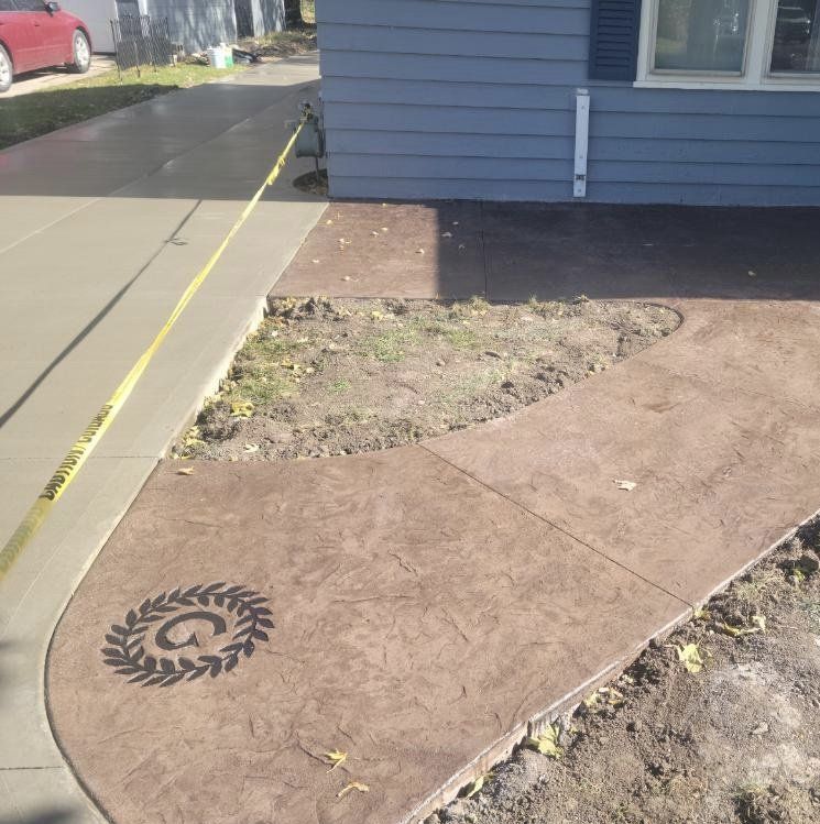 Concrete Pathway — Lake Geneva, WI — Borskie Concrete Construction LLC