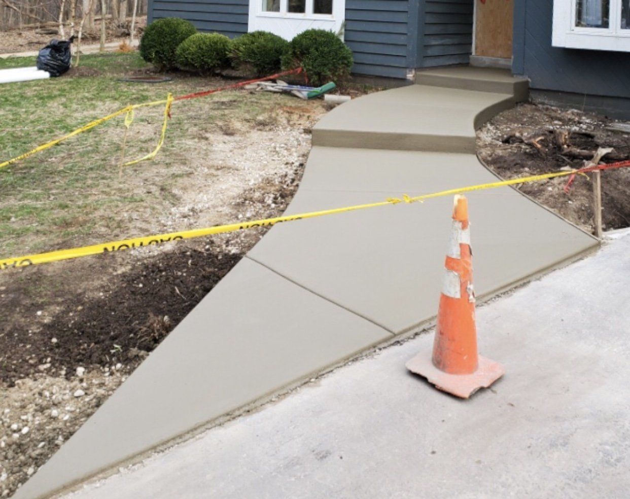 Fixing Walk Path — Lake Geneva, WI — Borskie Concrete Construction LLC