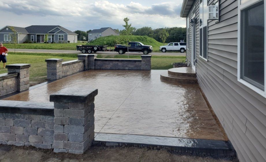 Concrete Paving — Landscaping in Lake Geneva, WI