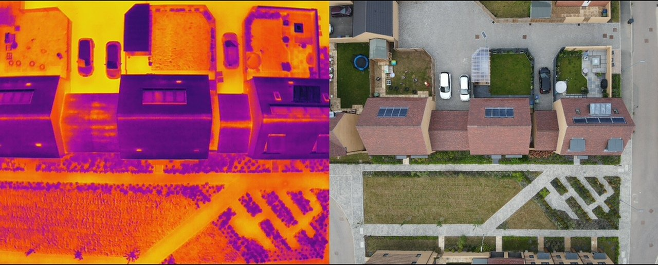 Professional drone thermal imaging services