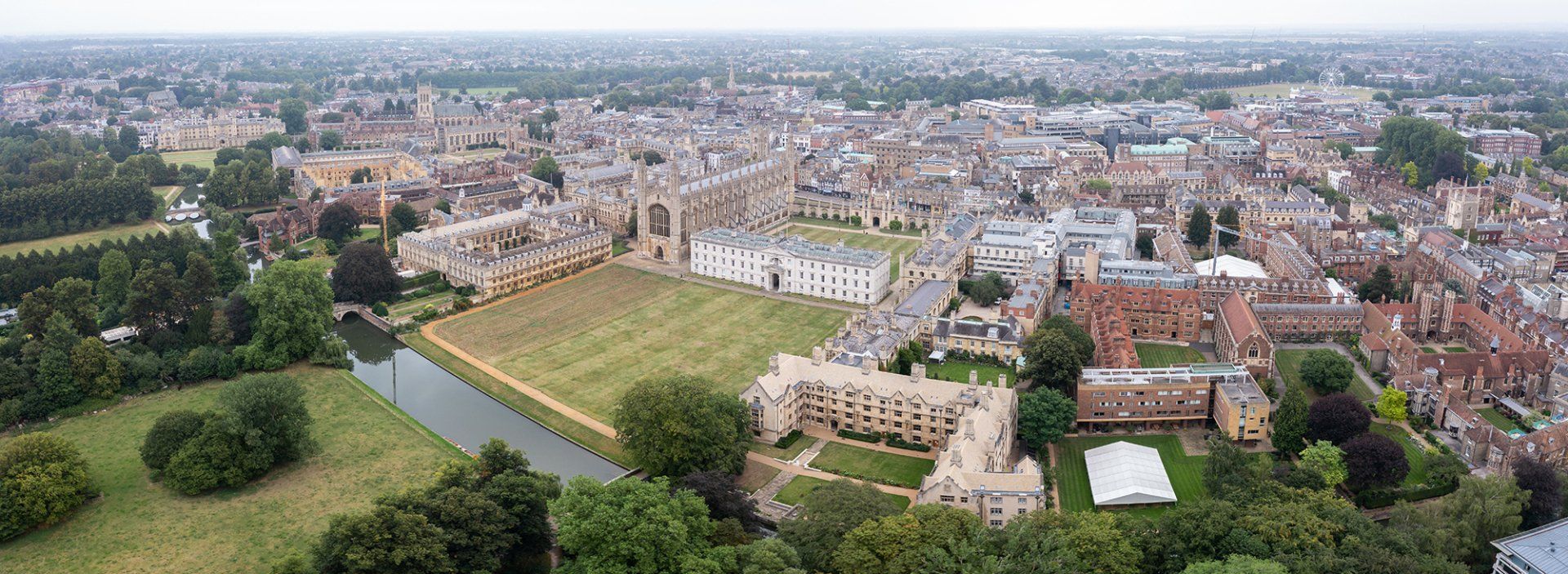 360° Drone Tour of King's College, Cambridge