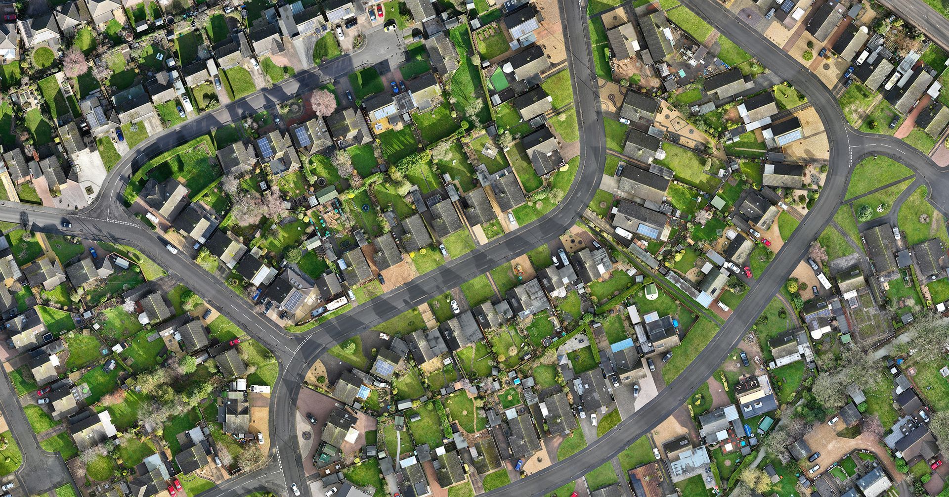 High resolution drone created orthomosaic map