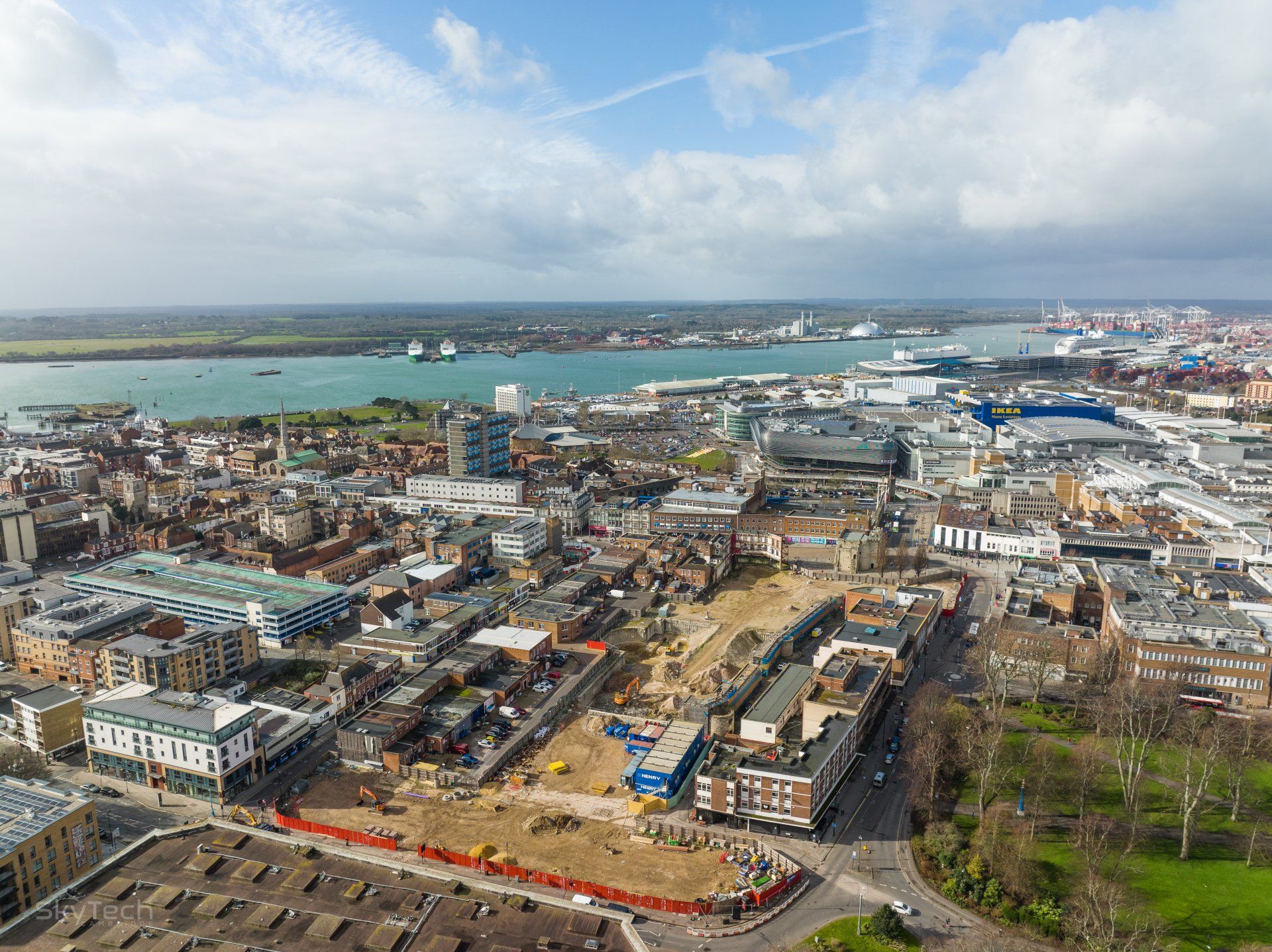 Cityscape Drone photography