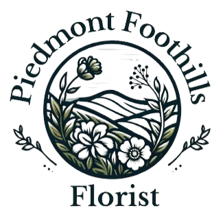 Piedmont Foothills Florist Logo