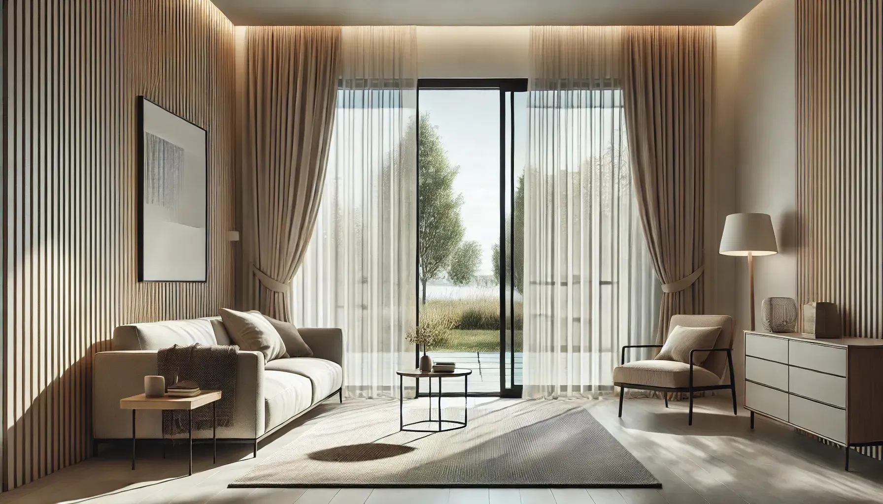 How to Choose Window Treatments for Homes with Large Glass Doors