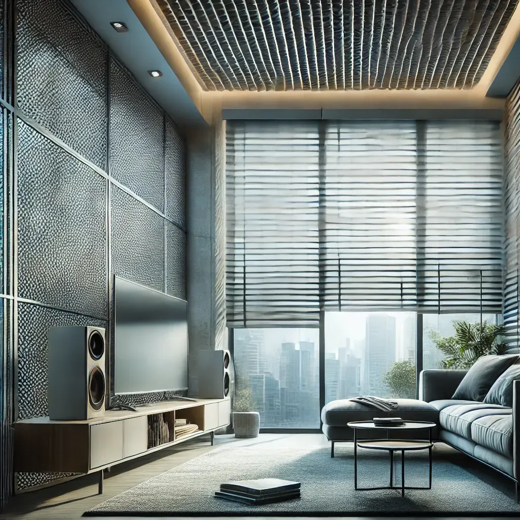 Noise-Dampening Blinds