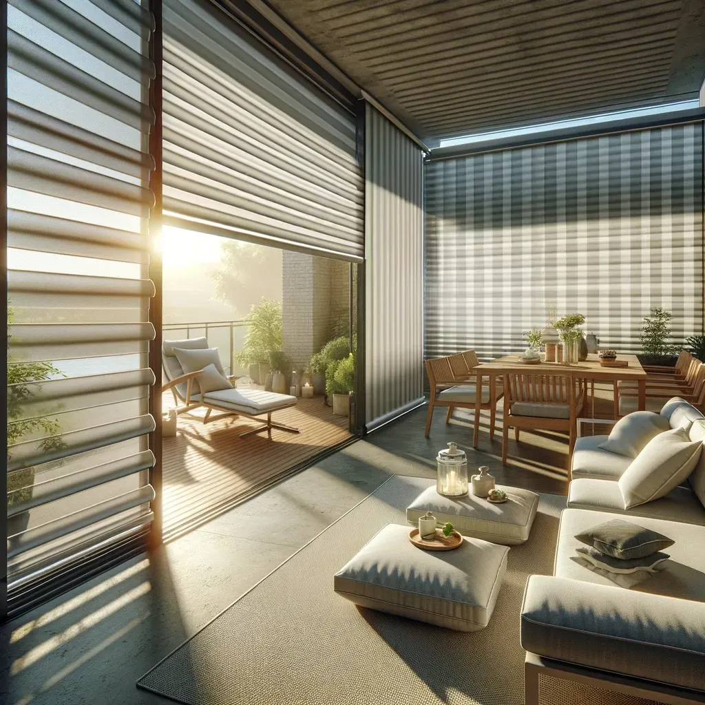 Weather-Resistant Blinds for Patios