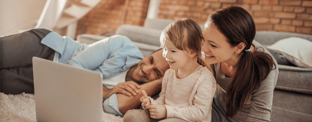 Happy Family At Home — Minden, LA — McInnis Insurance Agency, Inc.
