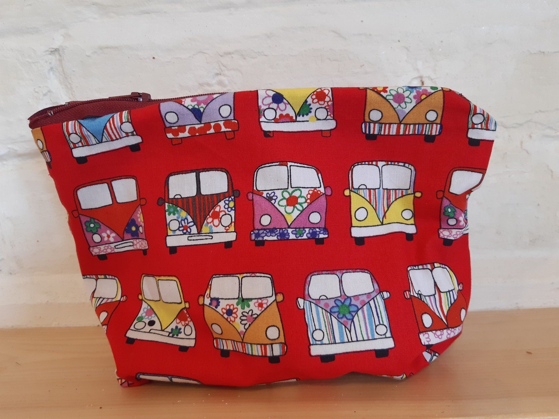 advanced sew zip cosmetic bag workshop in Cheshire
