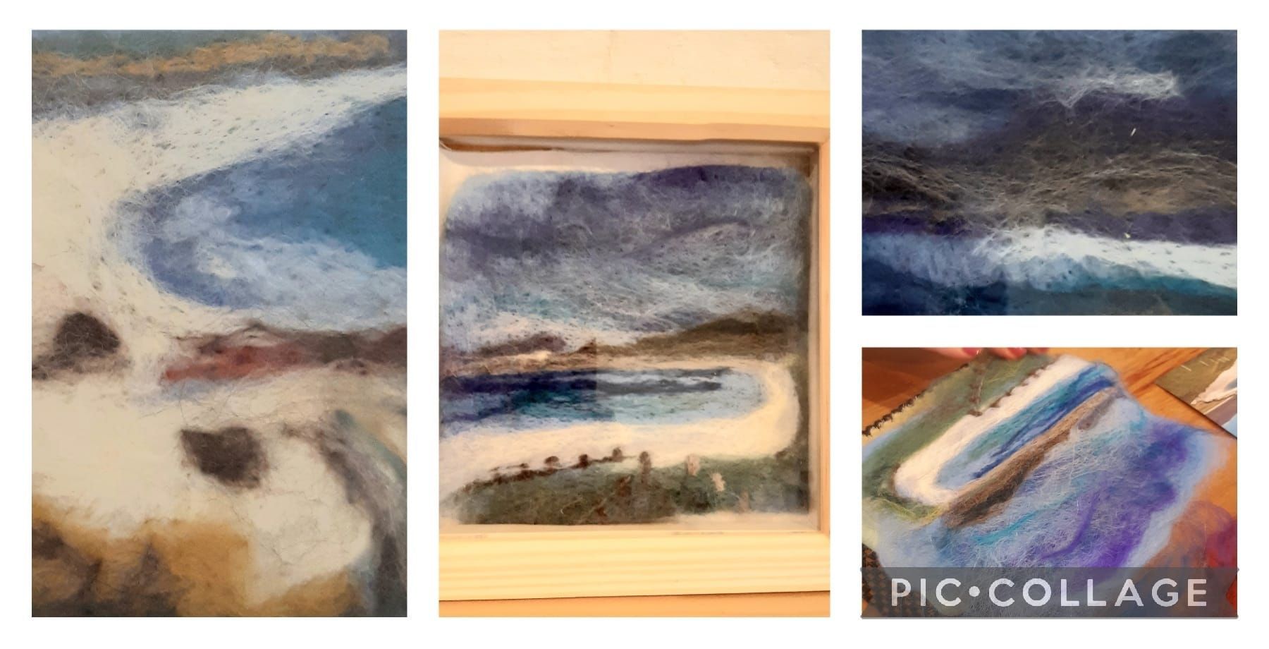 Needlefelting Landscape Workshop