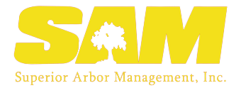 SAM tree services logo