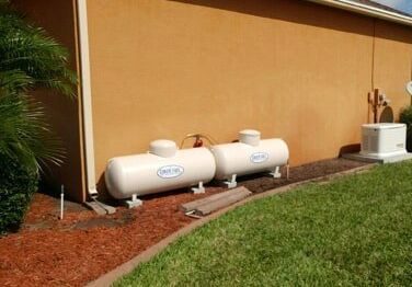 A bunch of gas valves are sitting on a table. Coker Fuel