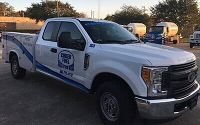 Large propane storage tank — Fuel Company in Sebring, FL