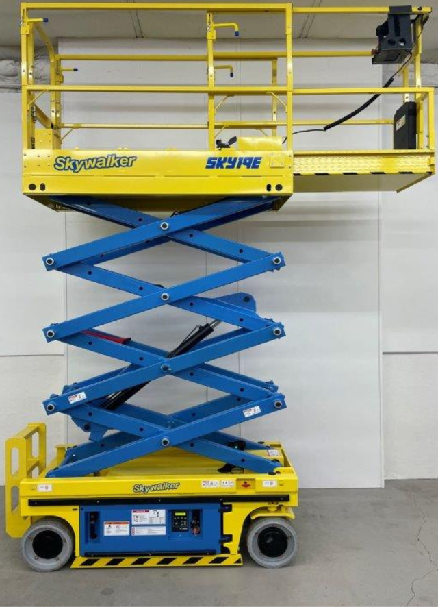 【Skyee】 SKY19E Slab Scissor Lift | USA | 704-240-3481