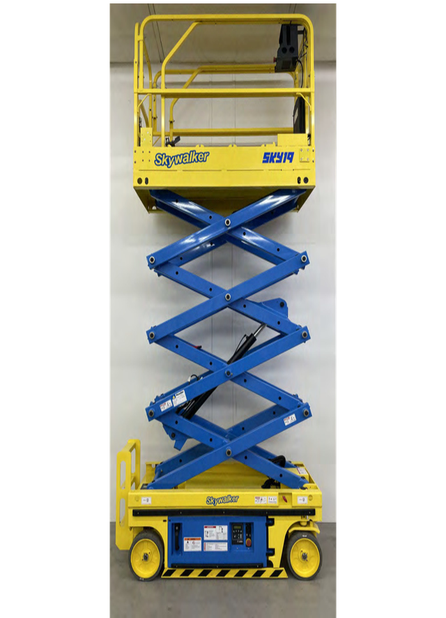 スティーズSKYRAY SKY19 Slab Scissor Lift | USA | 704-489-2210