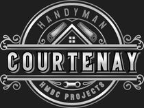 Red hammer icon with text 