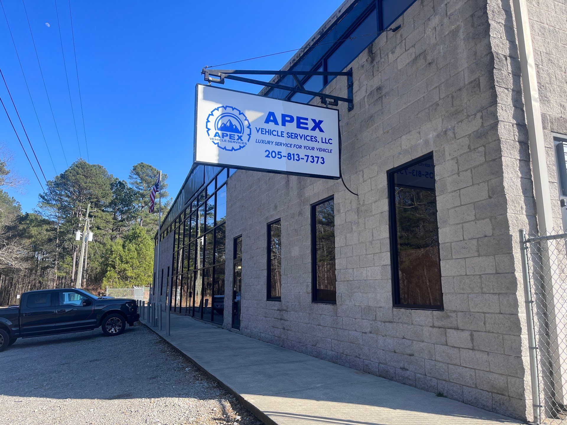 Shop's Exrterior Image | Apex Vehicle Services