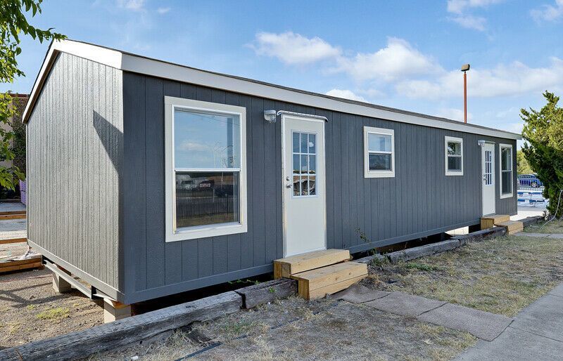 Mobile homes are sold in the same way as other homes