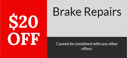 Brake repair coupon