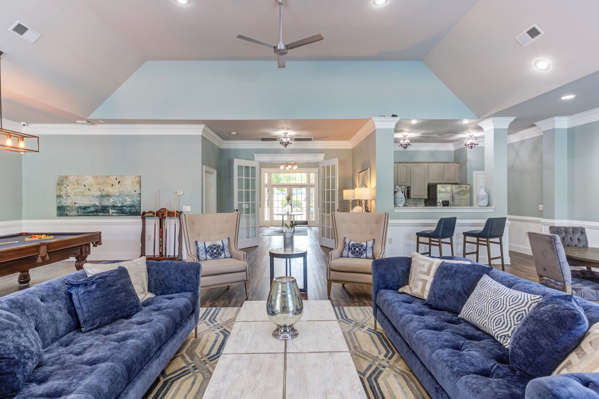 Seating In Clubhouse | The Stratford at Hillcrest Towne Center Apartments