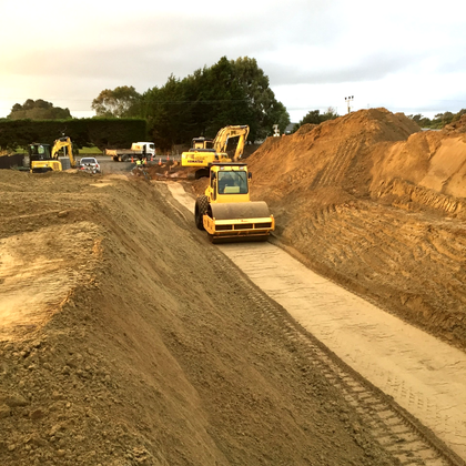 Backfilling Cable Trenches in Southland