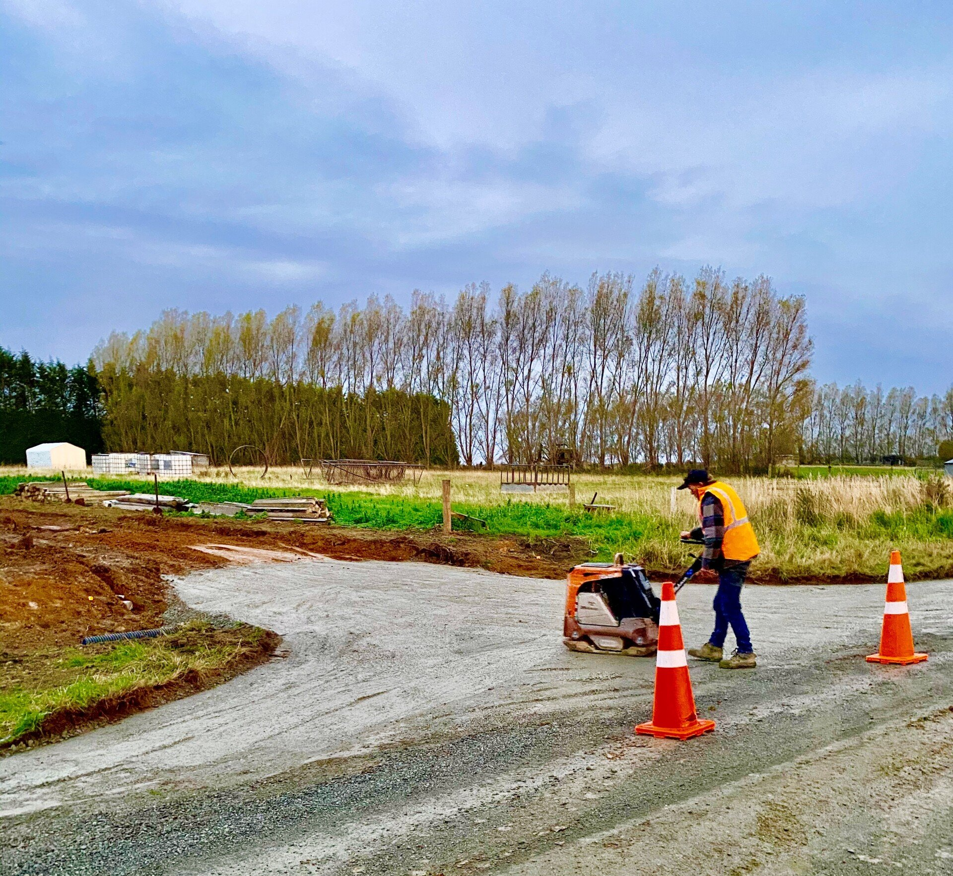 Driveway preparation