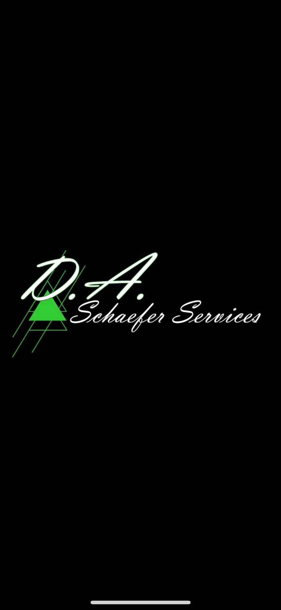 A black background with a green triangle in the middle of it.