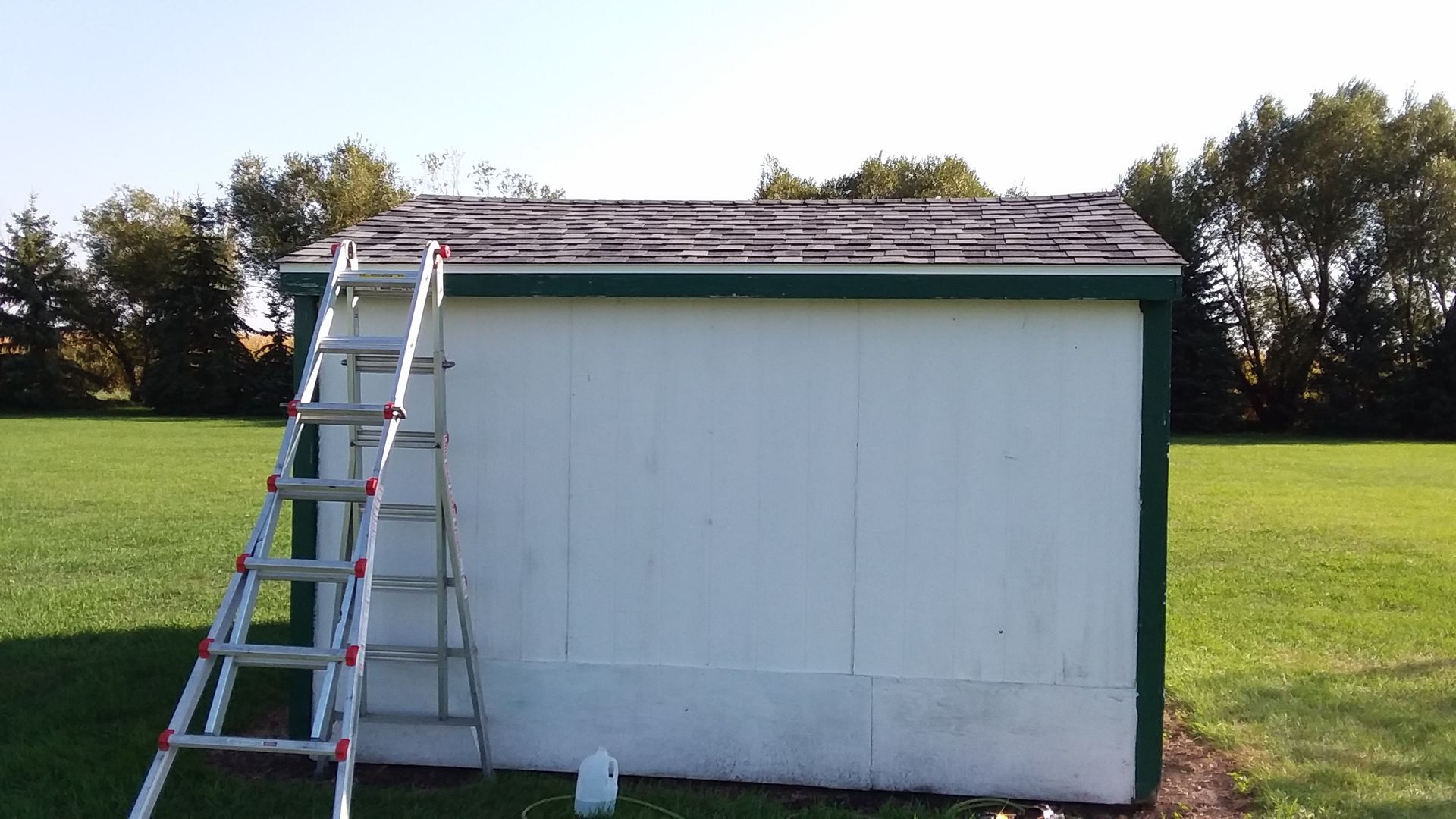 CertainTeed Roofing Shingles Installed on a Shed near Leonard, ND