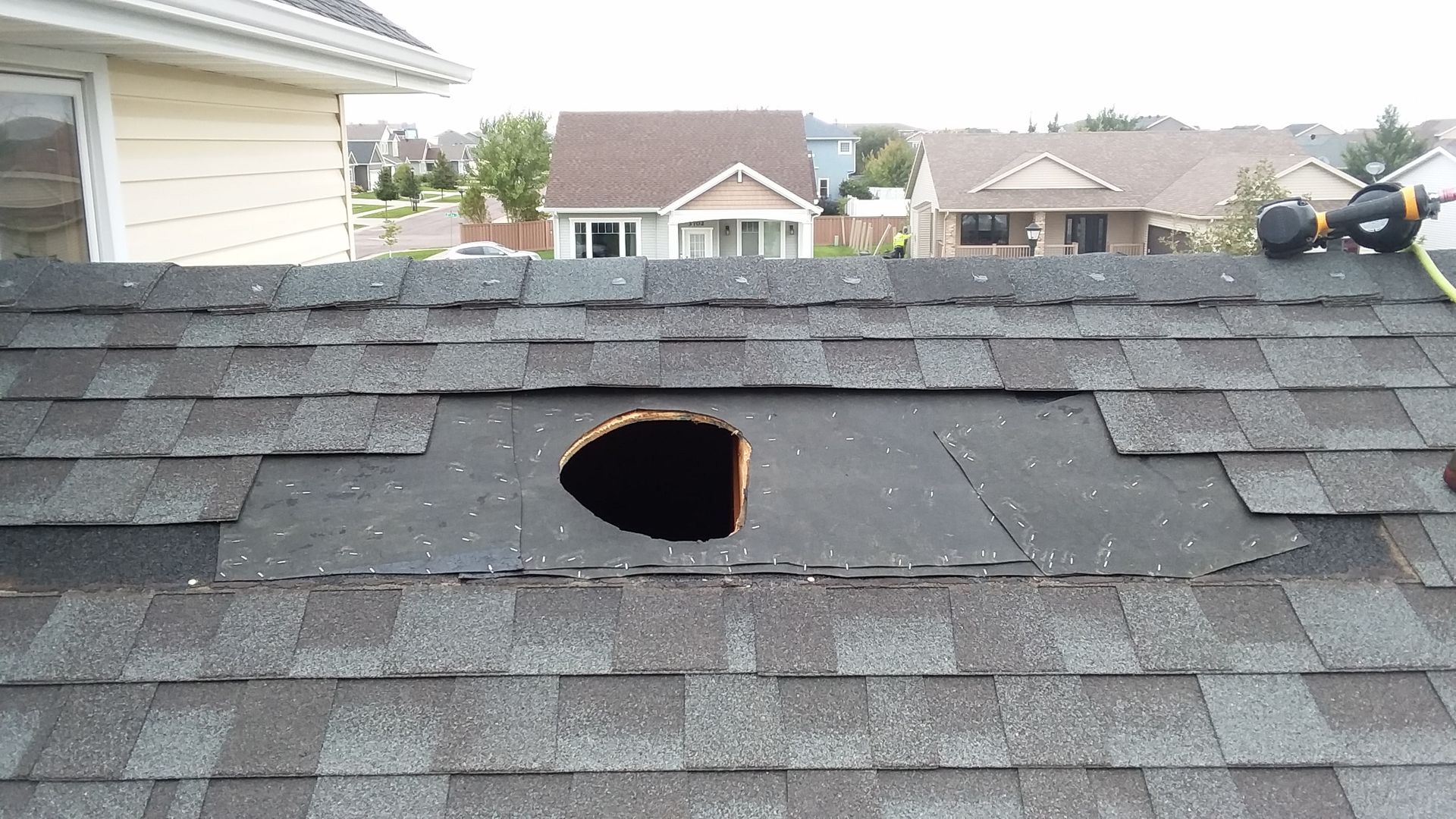 Ice and Water Barrier Installed before Whirlybird Turbine Roof Vent Repair in Ullen, MN