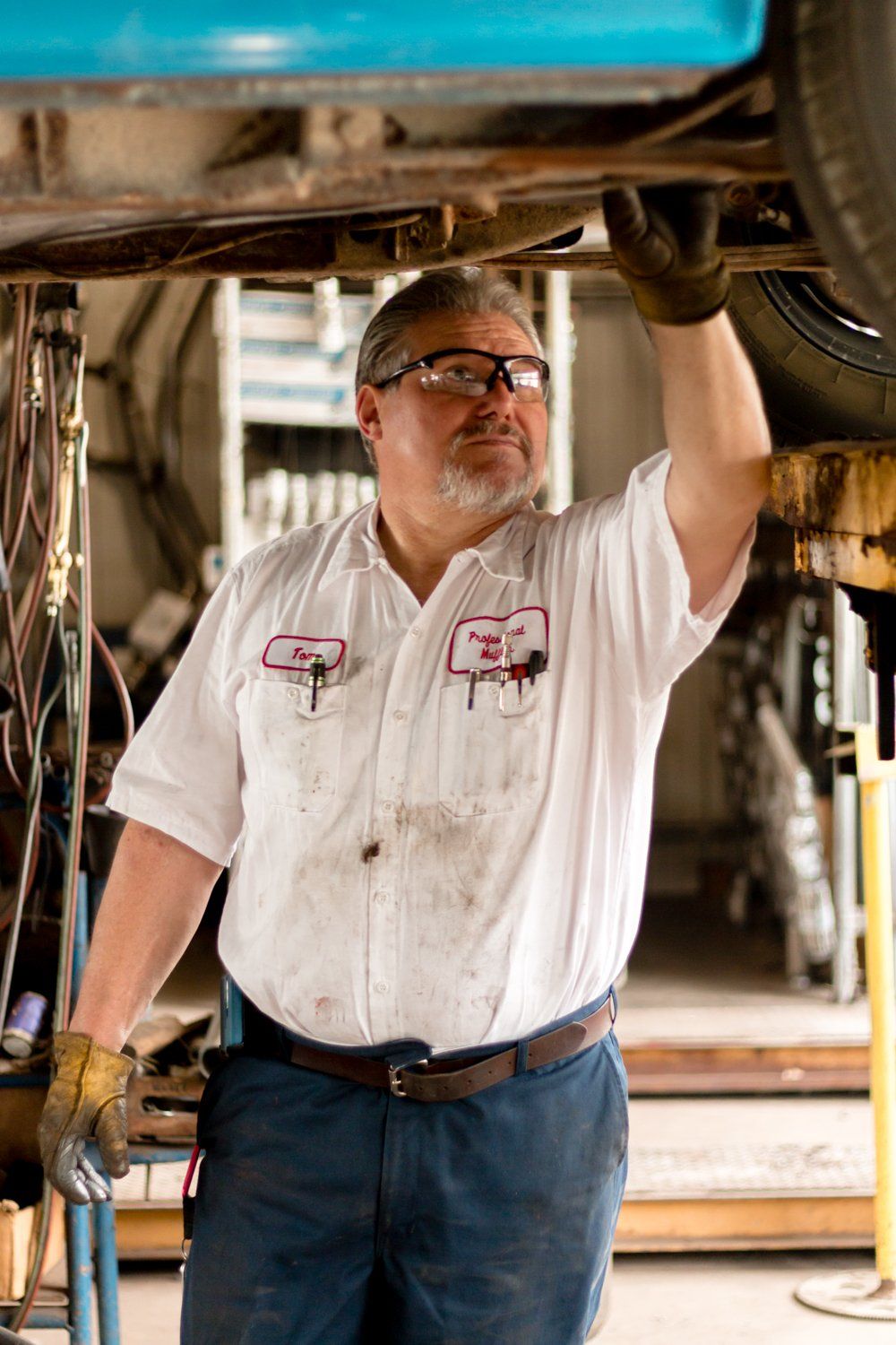 Old Car Mechanic — Iowa City, IA — Professional Muffler Inc