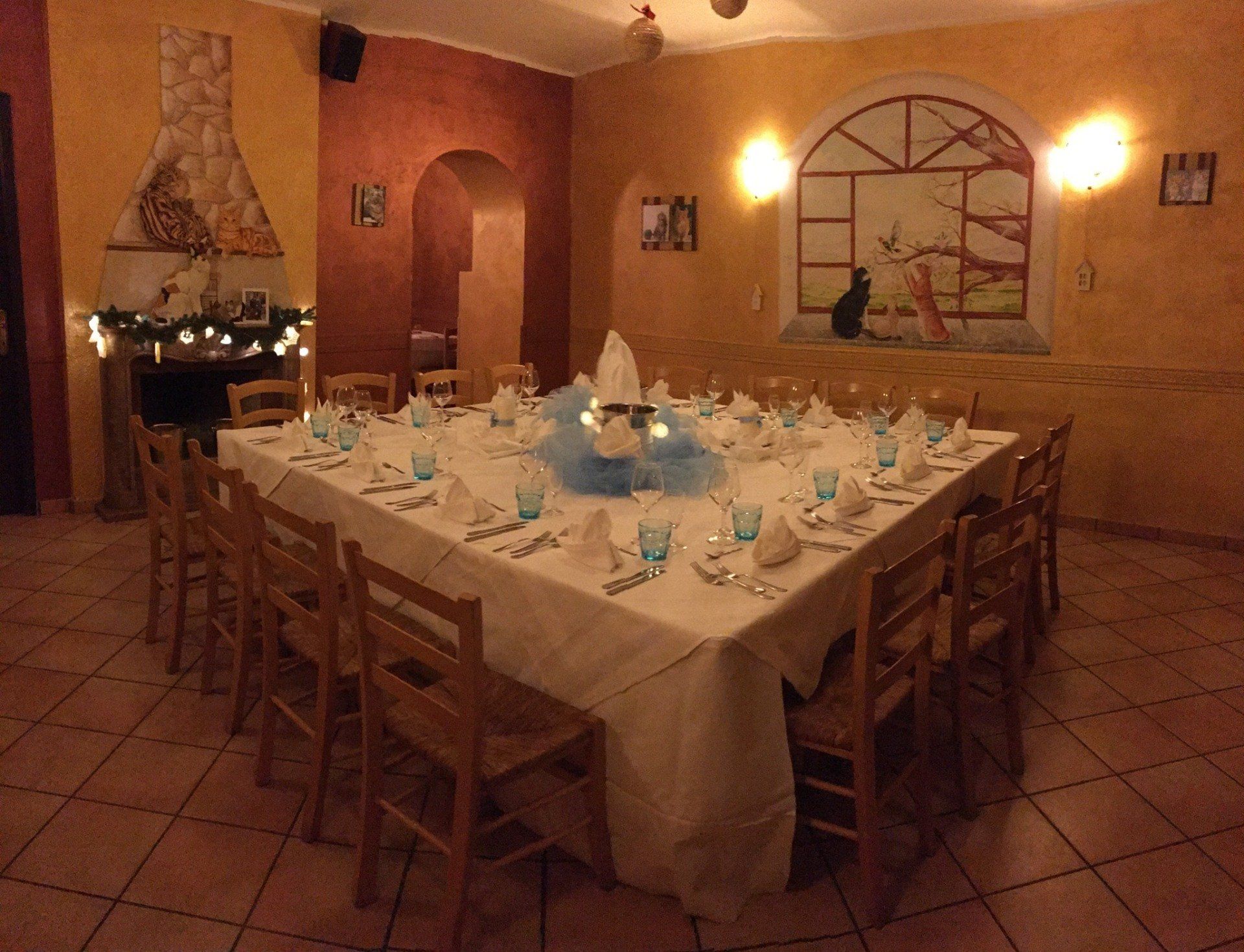 Tavolata di un ristorante