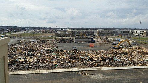 Demolished Buildings — Indianapolis, IN — W R Beach, Inc.
