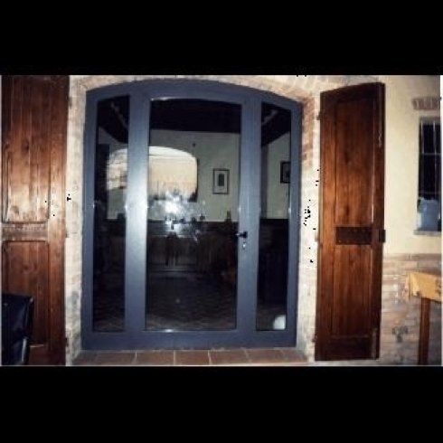 Porta d'ingresso in alluminio