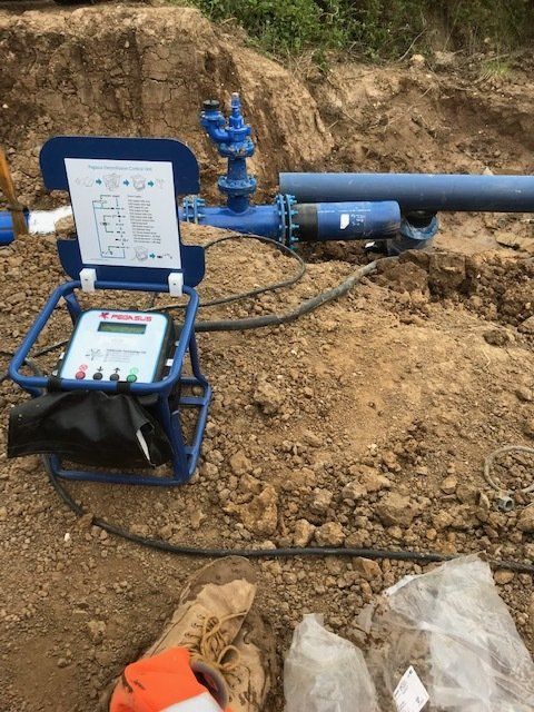 connection with meter