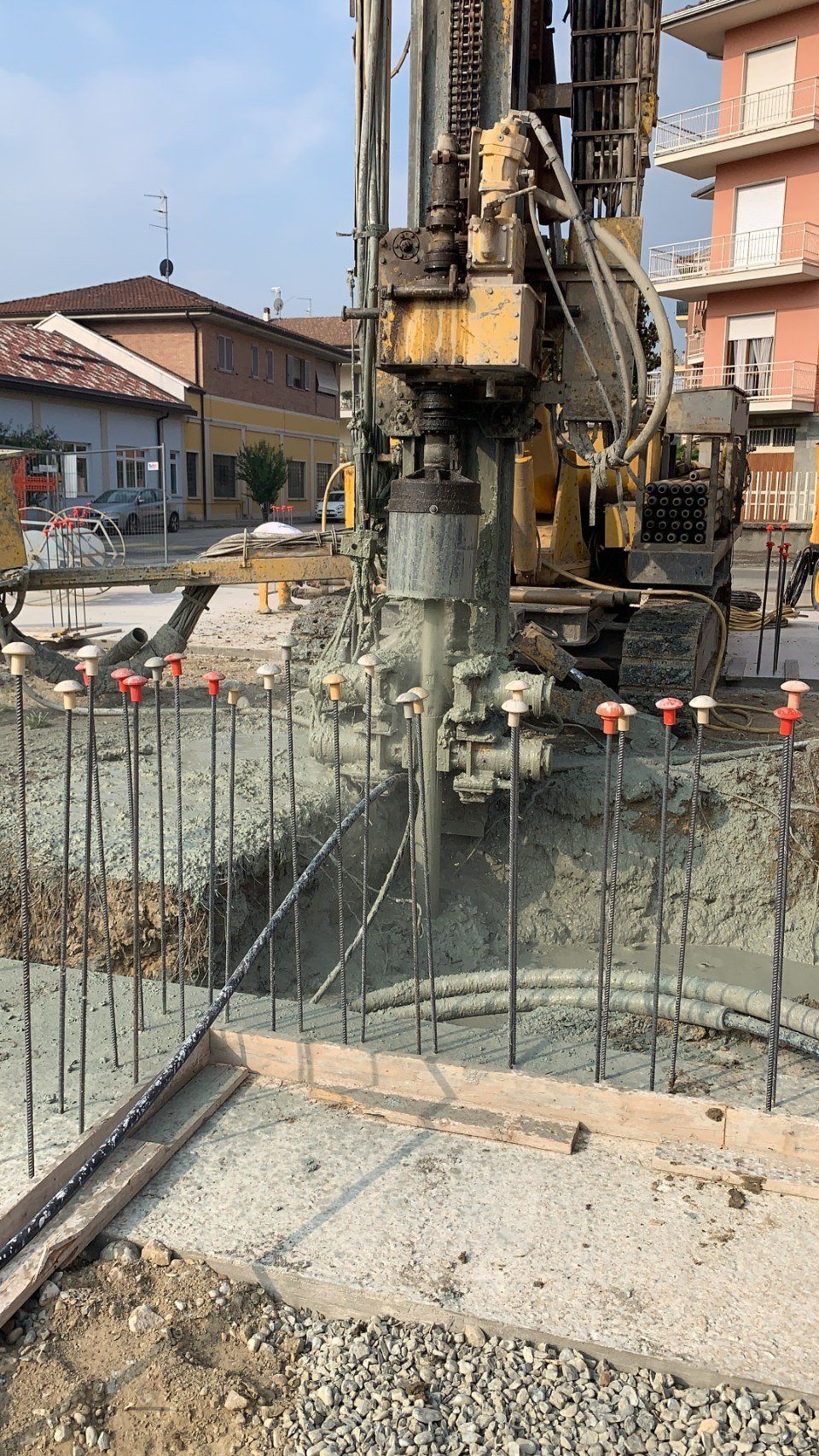 scavi per impianto geotermico