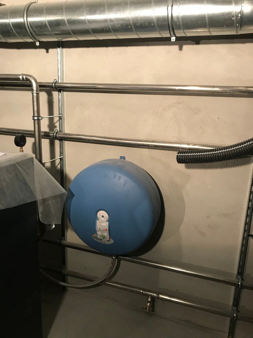 tubi di collegamento impianto