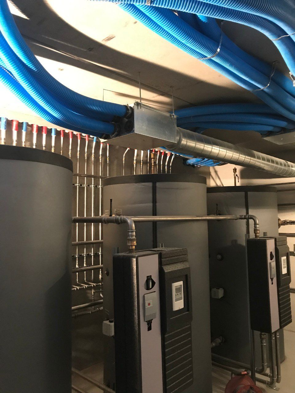 dettaglio impianto geotermico