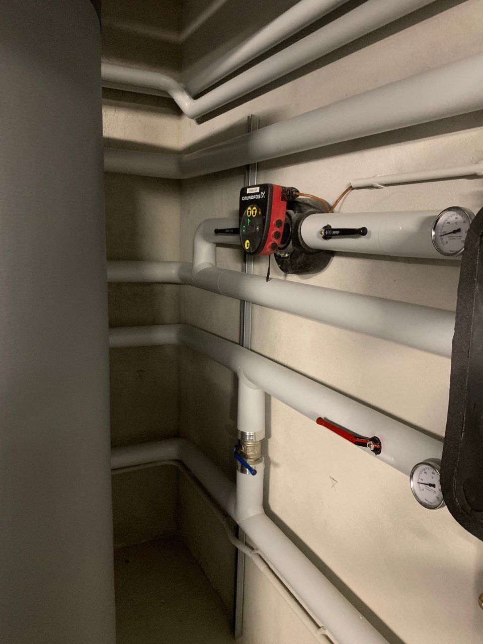 tubi impianto geotermico