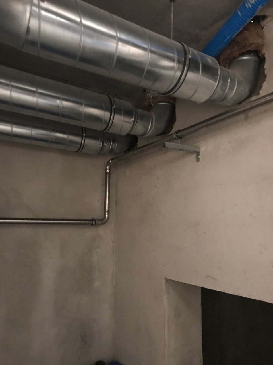 tubazioni impianto a ventilazione controllata