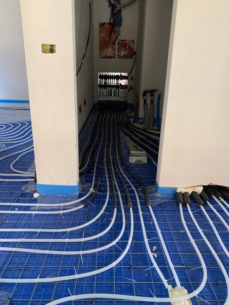 installazione impianto di riscaldamento a pavimento