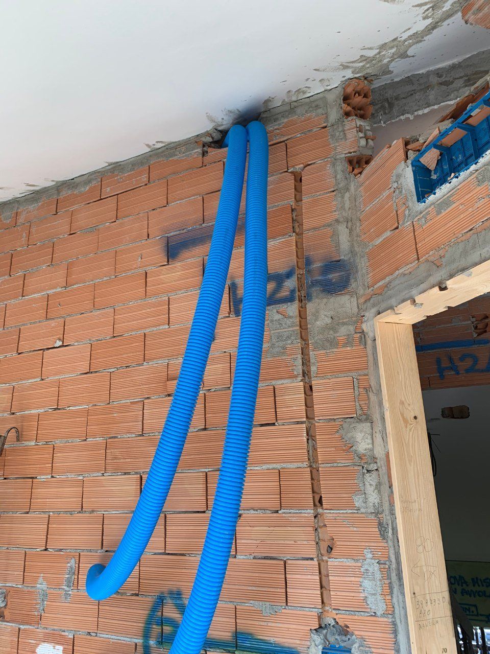 tubazioni in gomma per impianto VMC