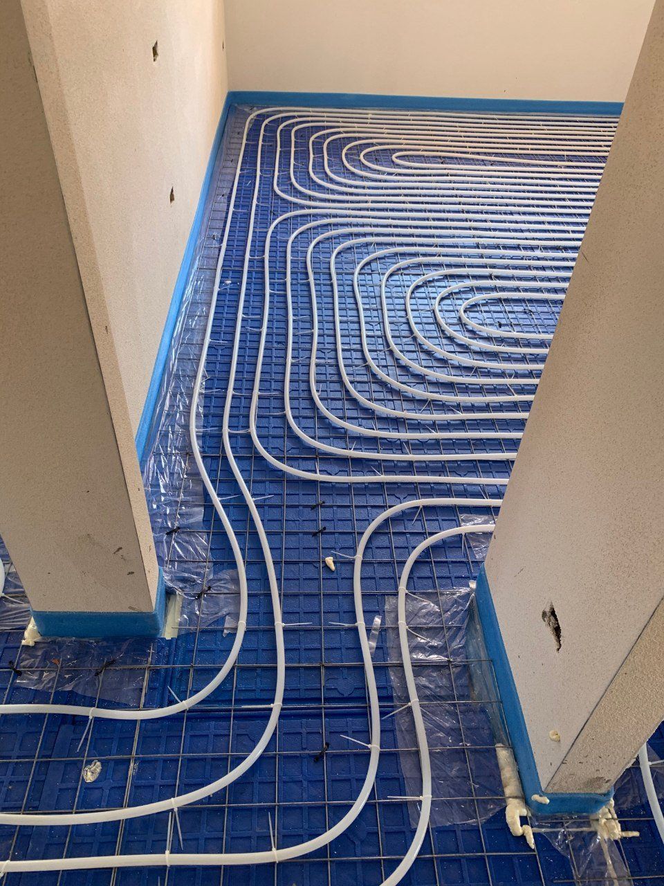 realizzazione impianto di riscaldamento a pavimento in casa