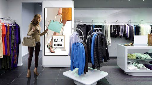 Abbigliamento digital signage
