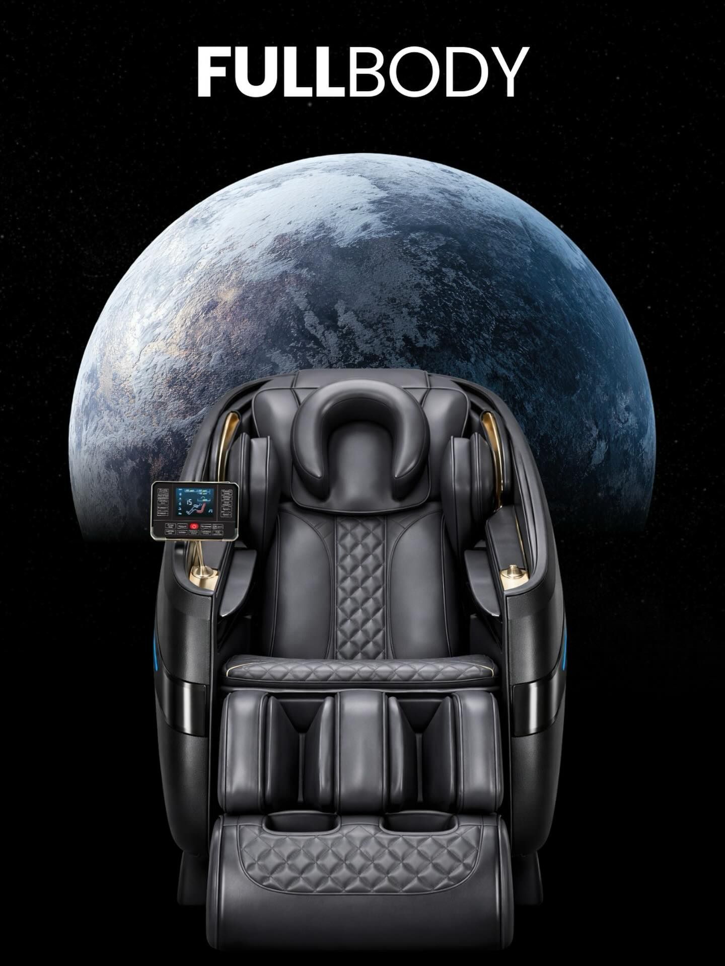 Fauteuil de massage AlienComfort incliné, position Zero Gravity, W'O Waterloo