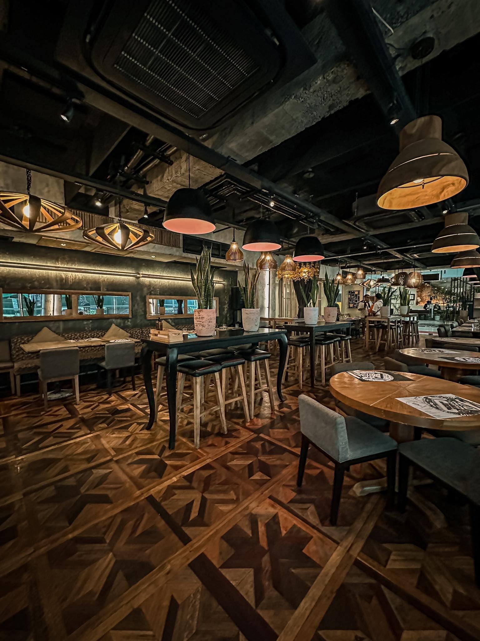 Dining at The Pablo Bistro.