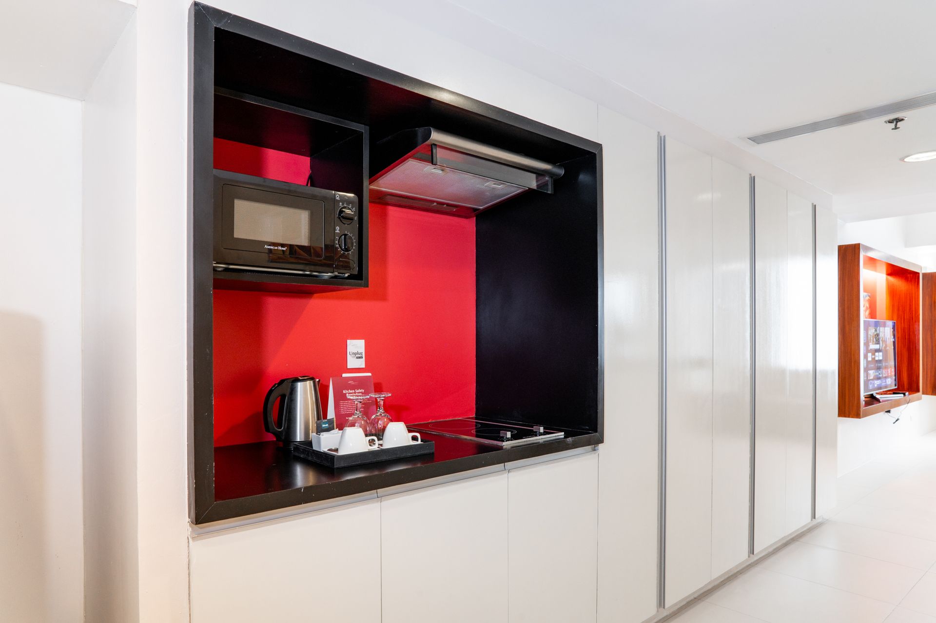 Kitchen nook in Makati serviced residence