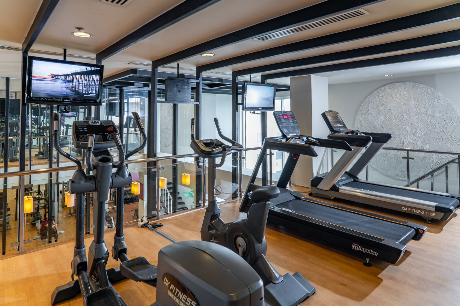 Gym are at The Picasso Boutique Serviced Residences