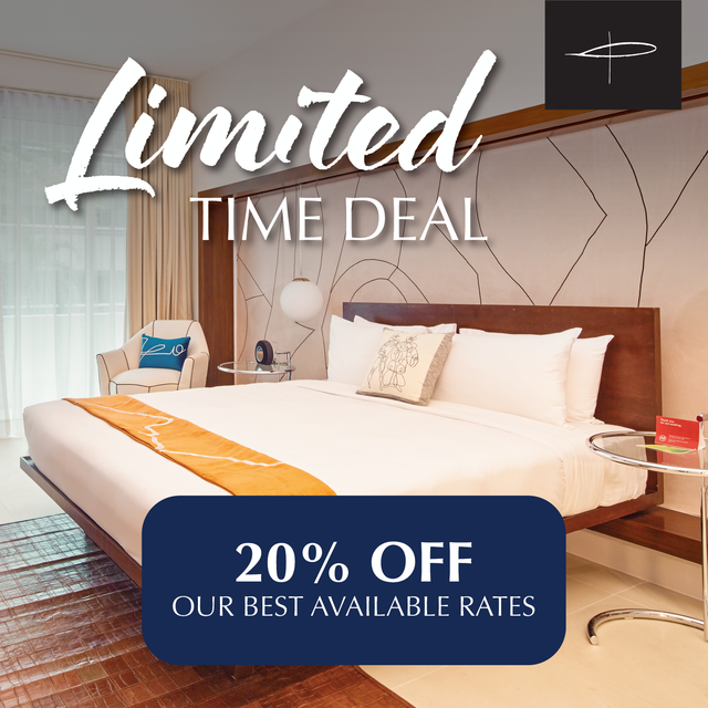 An advertisement for a limited time deal for 20 % off